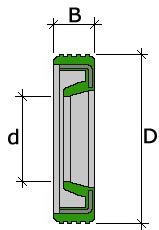 G 24X32X4